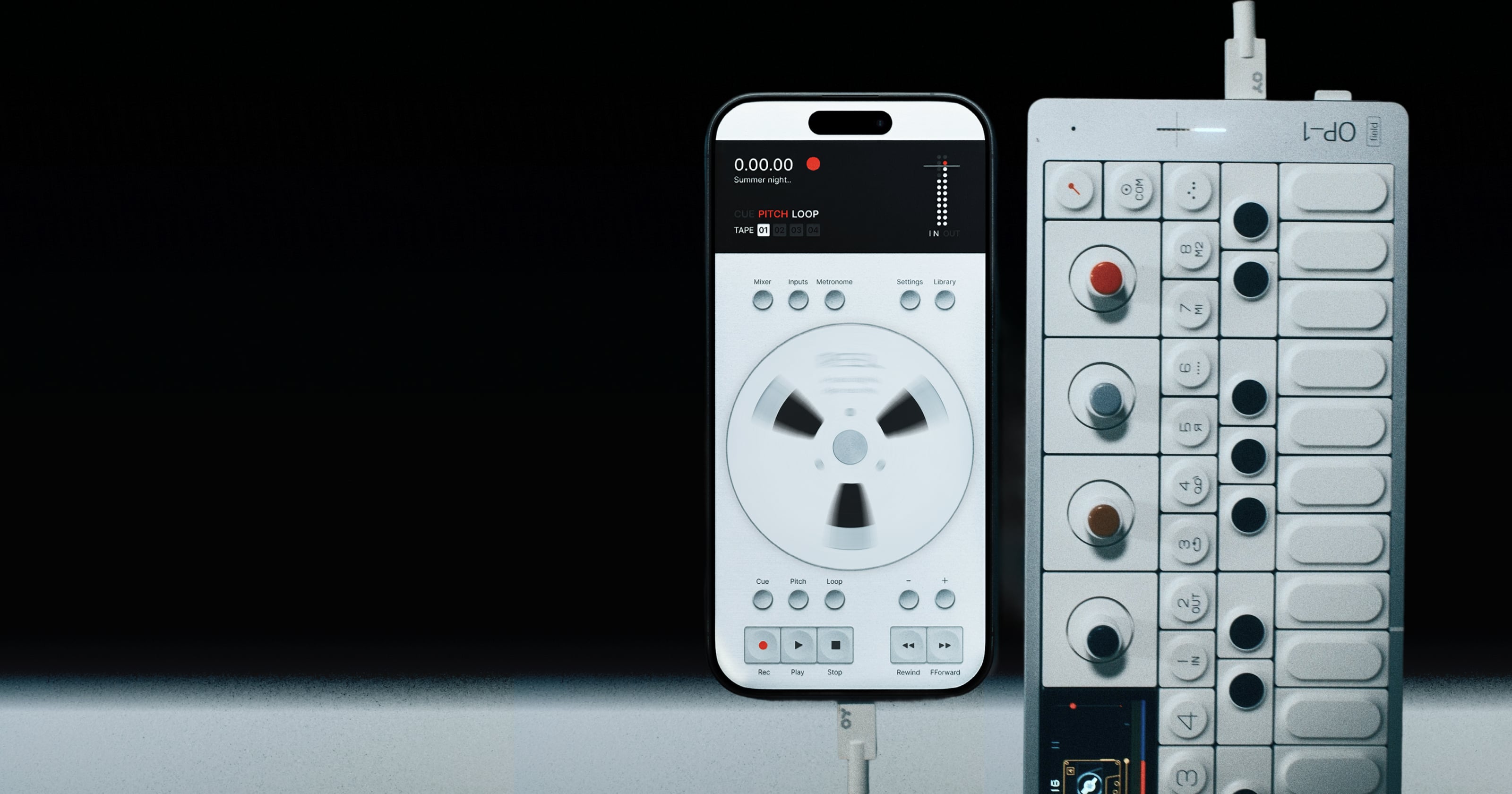 Start recording. Pocket multitrack. Anywhere you go.